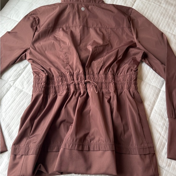 Apana brown windbreaker jacket, size S - Picture 5 of 9